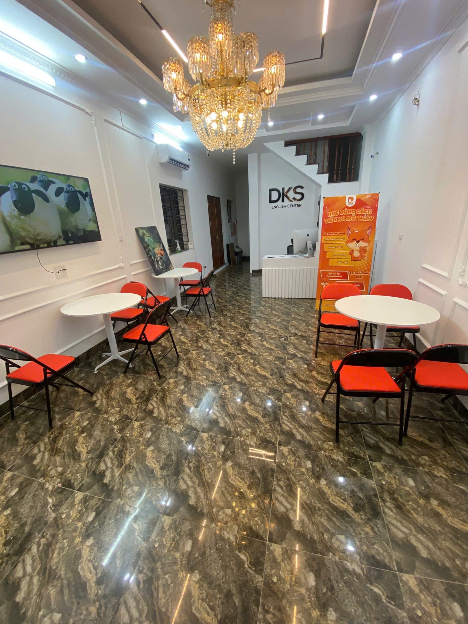 Khu vực lễ tân DKS